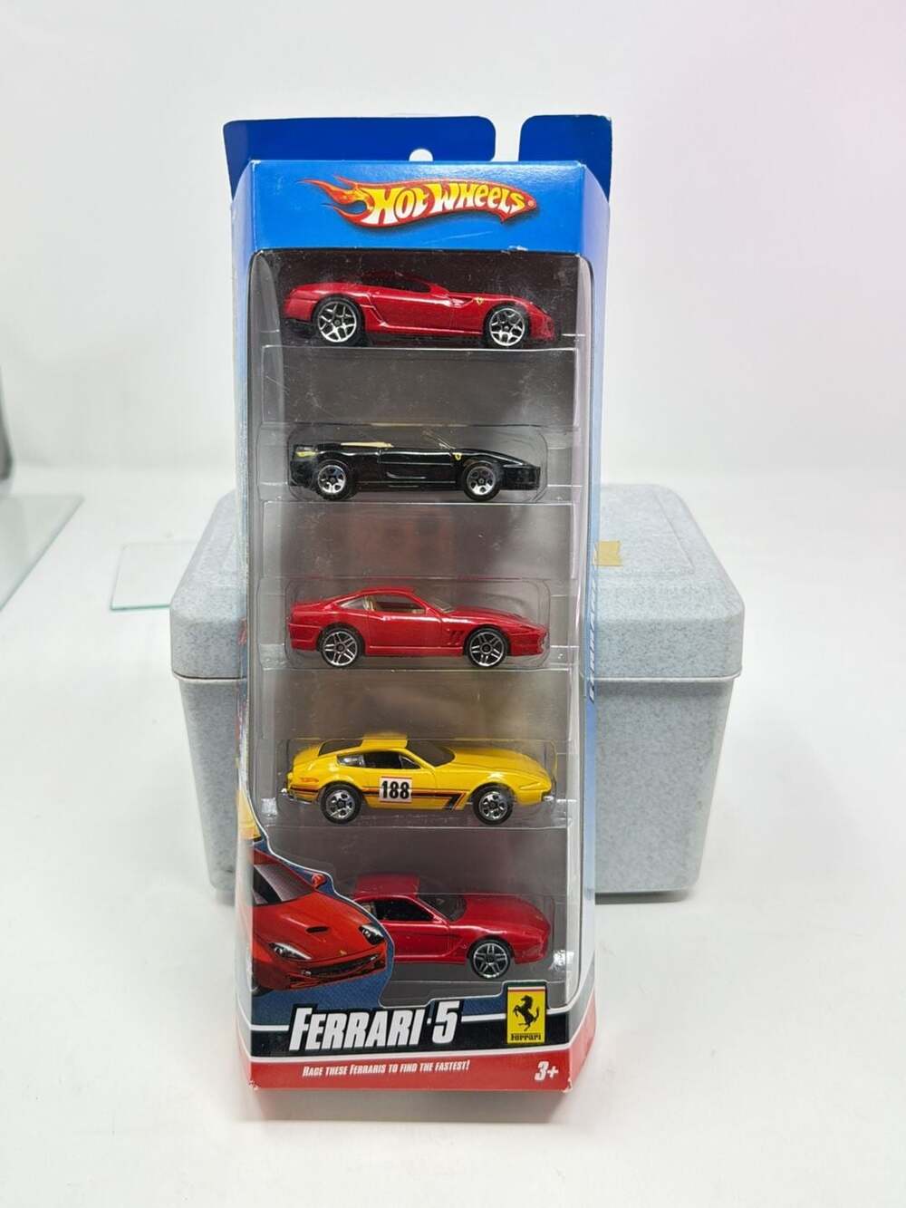 Hot Wheels Ferrari 5 Pack 1:64 Diecast Model Cars
